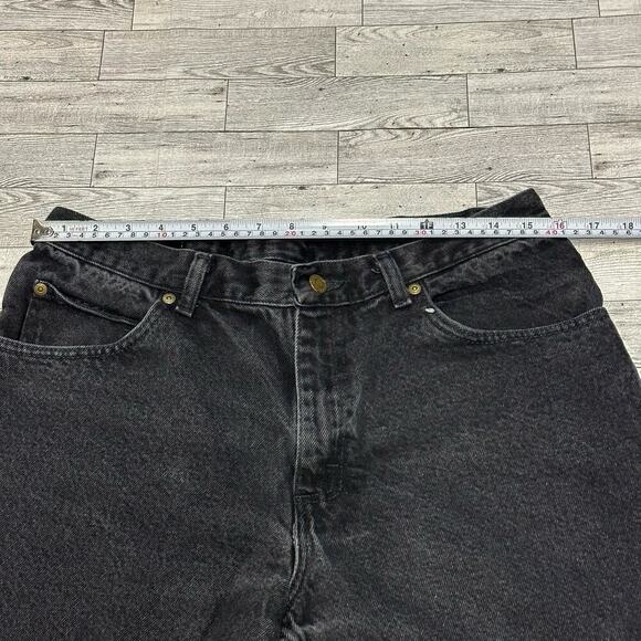 Riders by Lee | Black Straight Denim Jeans | 34x29 - Picture 5 of 9